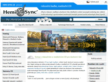 Tablet Screenshot of hemi-sync.cz